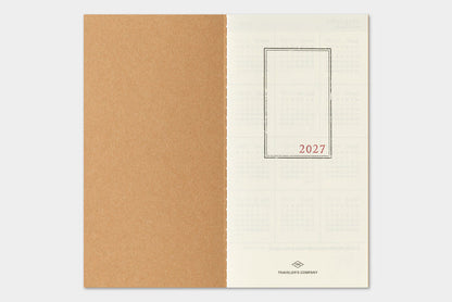 TRAVELER'S Company 2027 Monthly Refill (Regular Size)