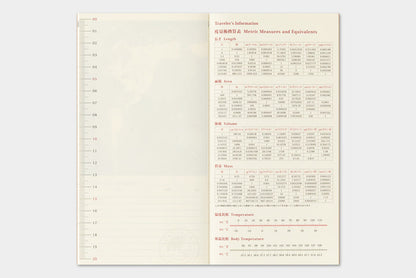 TRAVELER'S Company 2027 Monthly Refill (Regular Size)