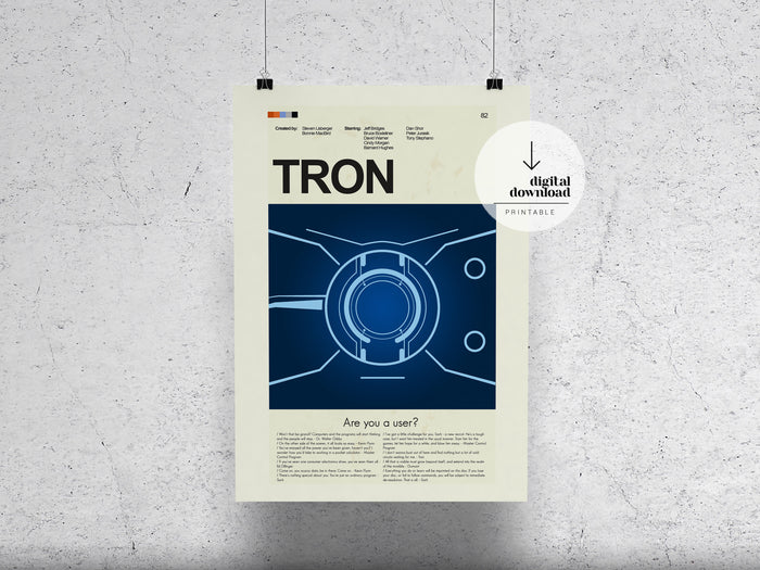 TRON | DIGITAL ARTWORK DOWNLOAD