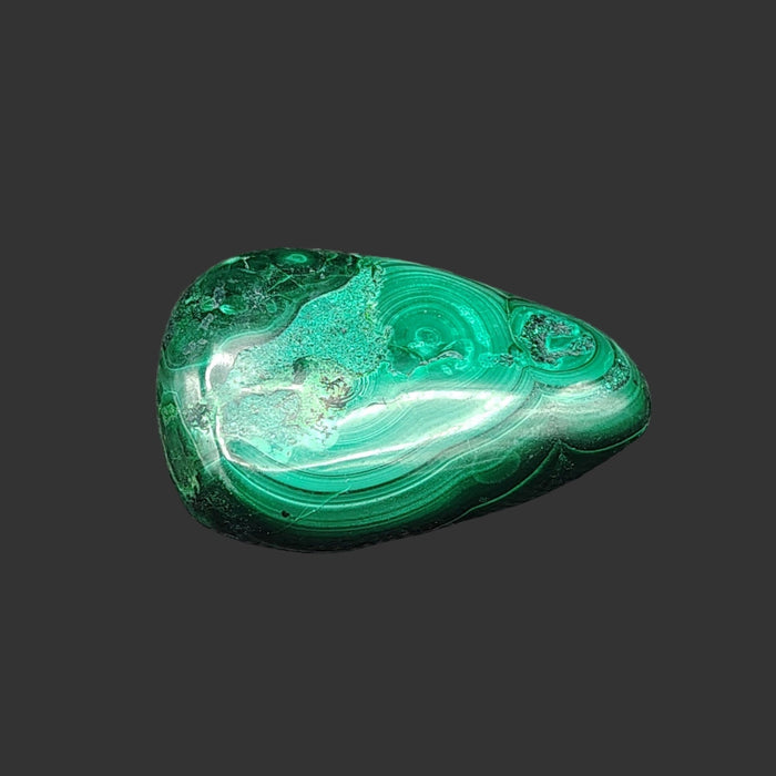 This is a close up of malachite stone #2.