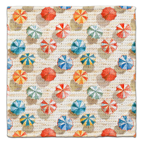 Umbrella Shade Waffle Weave Washcloth