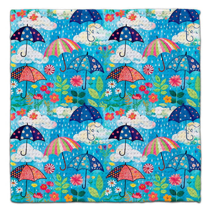 Umbrella's w/Rain Eco-Friendly Washcloth - CJ Bella Co.