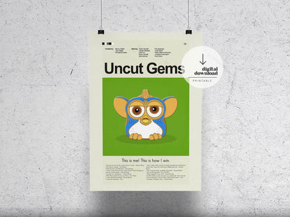 Uncut Gems | DIGITAL ARTWORK DOWNLOAD