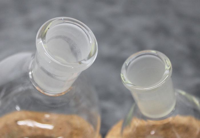 United Scientific 500mL and Ace 300mL Recovery Pear-Shaped Round Bottom Flasks