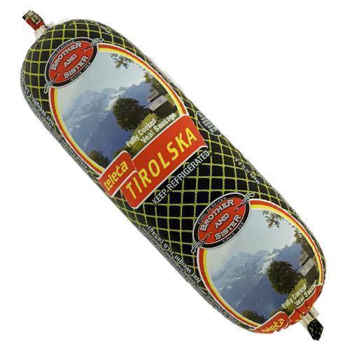 Veal Sausage Teleca Tirolska Mini ( 1lbs) (Brother And Sister) (4433741643810)
