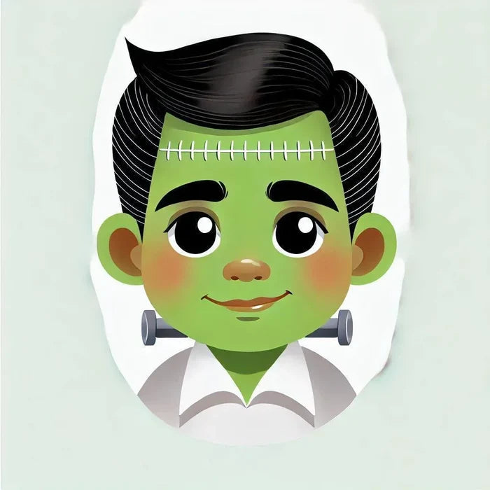 Vintage Boo-tique: Monstruo Mashup - Frankenstein V-Neck Tee - Whippie's