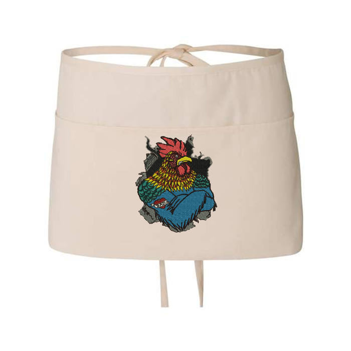 Waist Apron with 3 Pockets