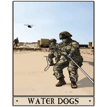 Water Dogs Acrylic Print