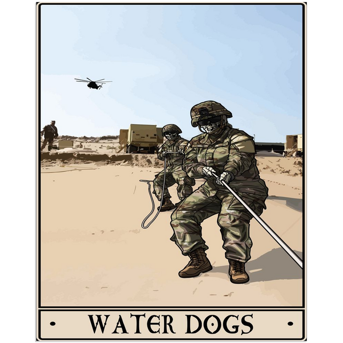 Water Dogs Acrylic Print