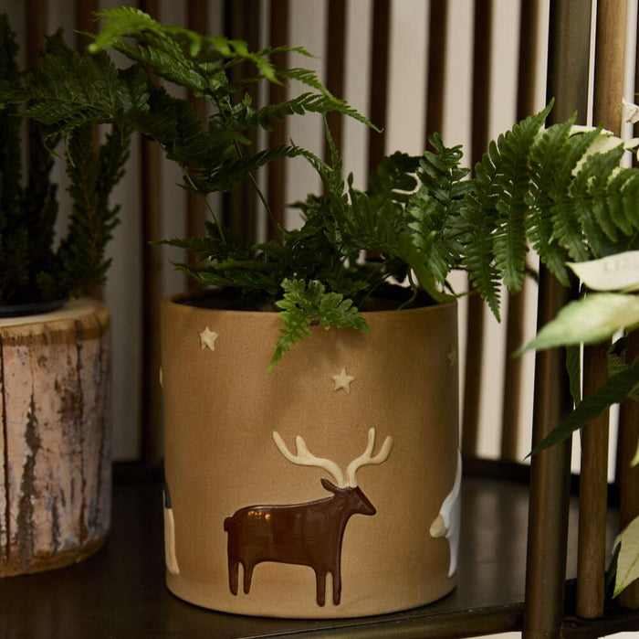 Winter Planter Pot