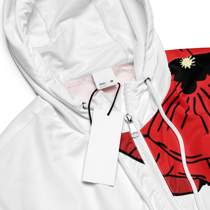 Wizard of Oz - Poppies - Women’s Cropped Windbreaker - Whippie's
