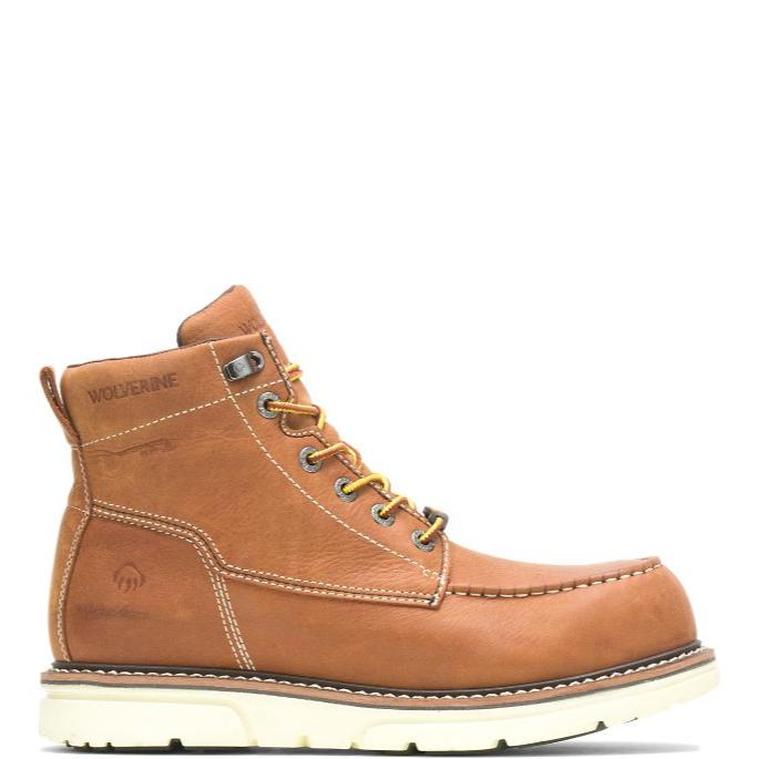 Wolverine I-90 DuraShocks Moc-Toe 6" Work Boot