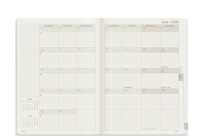 Wonderland222 2026 B6 All-In-One Unstacked Planner