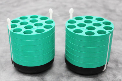 x2 Beckman Coulter 349950 Swing Bucket Adapters