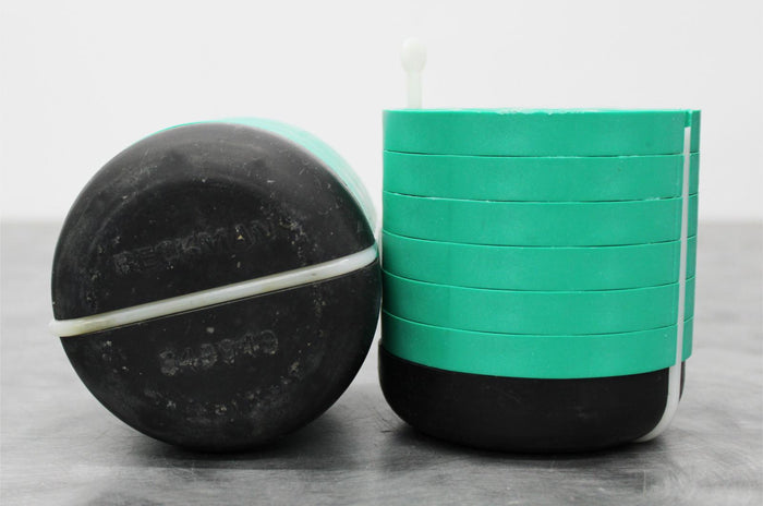 x2 Beckman Coulter 349950 Swing Bucket Adapters