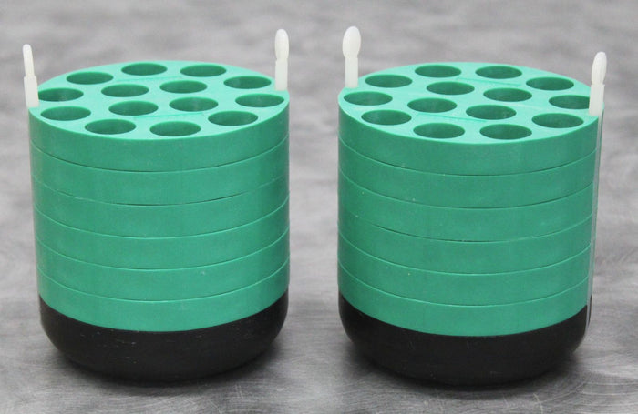 x2 Beckman Coulter 14x15mL Tube Adapters