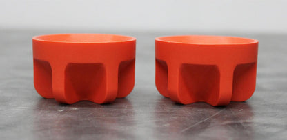 x2 Beckman Coulter 62 mm Diameter Cushion Bottle Adapters
