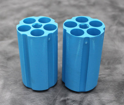 2 Beckman Coulter 356995 Centrifuge 250mL Rotor 5 x 18mm Tube Adapters