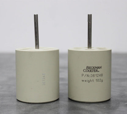 x2 Beckman Coulter 361248 Centrifuge Rotor Adapter