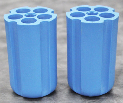 x2 Beckman Coulter 5x18m Tube Adapter
