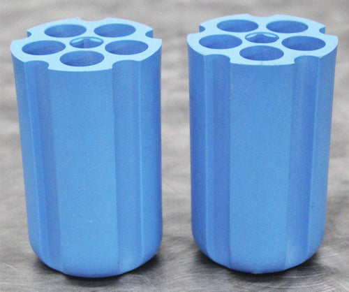 x2 Beckman Coulter 5x18m Tube Adapter