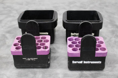 Dupont / Sorvall 11053 Centrifuge Swing Buckets with Adapters