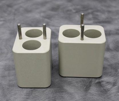 x2 Sigma 18052 Centrifuge Rotor Swing Bucket Conical Tube Adapters