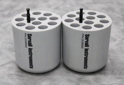 x2 Sorvall 00892 Centrifuge Swing-Bucket Rotor Adapters