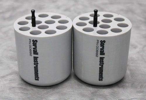 x2 Sorvall 00892 Centrifuge Swing-Bucket Rotor Adapters