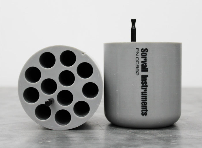 x2 Sorvall 00892 Centrifuge Swing-Bucket Rotor Adapters