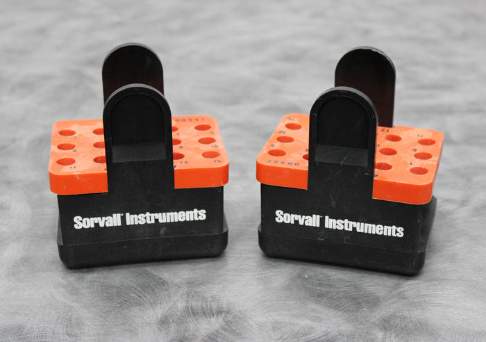 x2 Sorvall 00997 Centrifuge Swing Bucket Rotor Adapters
