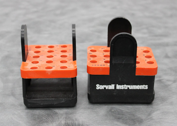 x2 Sorvall 00997 Centrifuge Swing Bucket Rotor Adapters