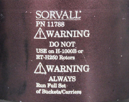 Sorvall 11788 Centrifuge Rotor Swing Buckets