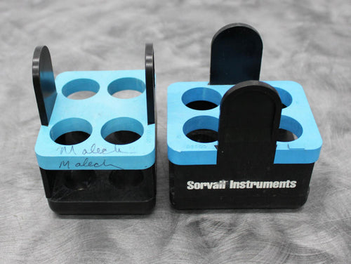 Sorvall 00830 4x50mL Centrifuge Rotor Conical Tube Adapters