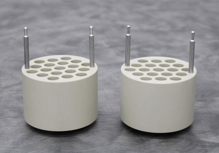 x2 Thermo Scientific 75003793 19x3mL RIA Conical Adapters