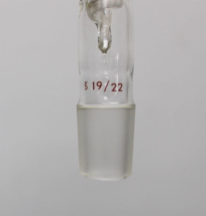 x2 Three Way Claisen Adapters 14/20 and Wilmad Glass Reflux Coil Condenser 19/22