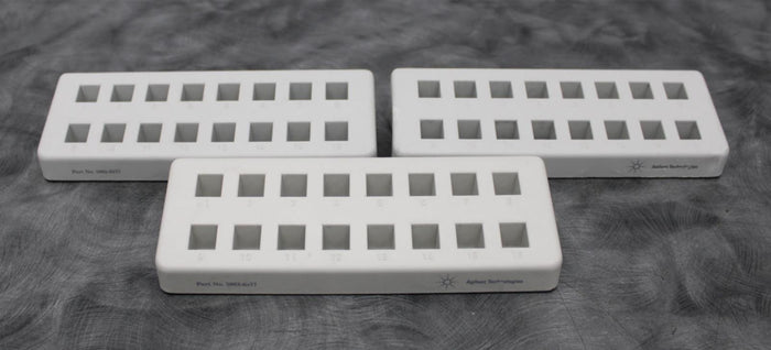 x3 Agilent Trays for 16 Cuvettes