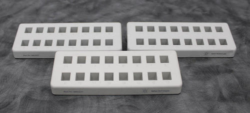 x3 Agilent Trays for 16 Cuvettes