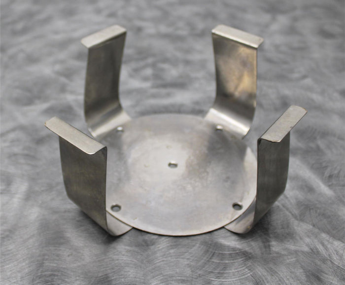 x4 Stainless Steel Platform Shaker Flask Clamps 3000mL - 1000mL - 500mL - 250mL