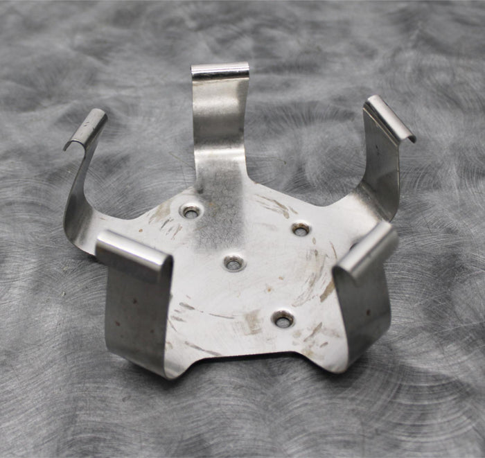 x4 Stainless Steel Platform Shaker Flask Clamps 3000mL - 1000mL - 500mL - 250mL