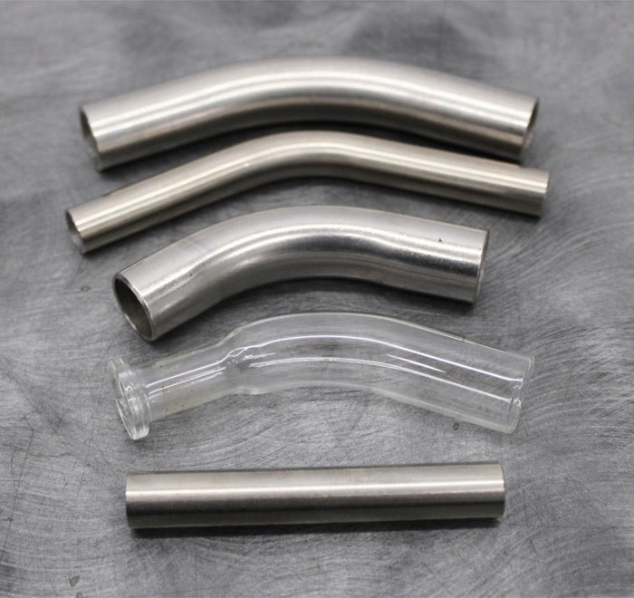 x5 Fast Freeze Flask Adapters Stainless Steel, Glass, Straight, and 45 Degrees