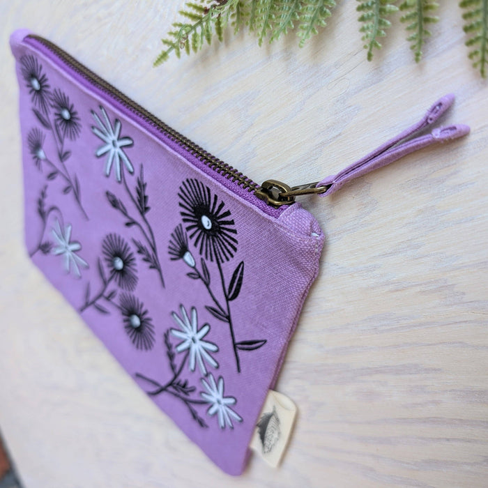 Zippered pouch | bloom