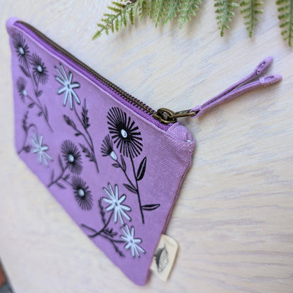 Zippered pouch | bloom